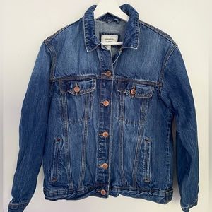 F21 Oversized Denim/Jean Jacket